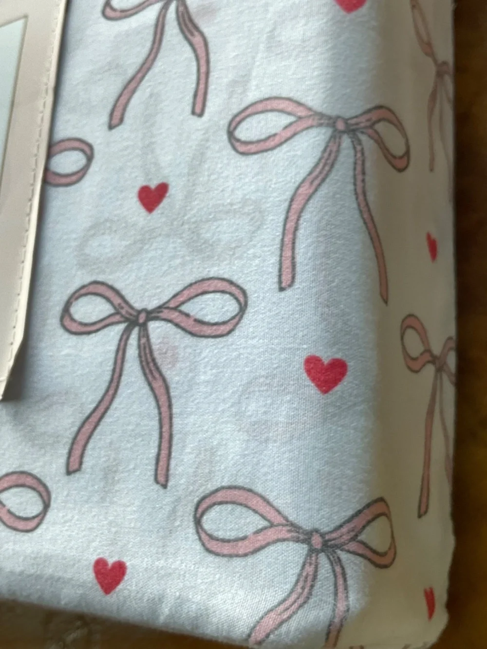 Cupcakes and Cashmere Queen Sheet Set Bows and Hearts